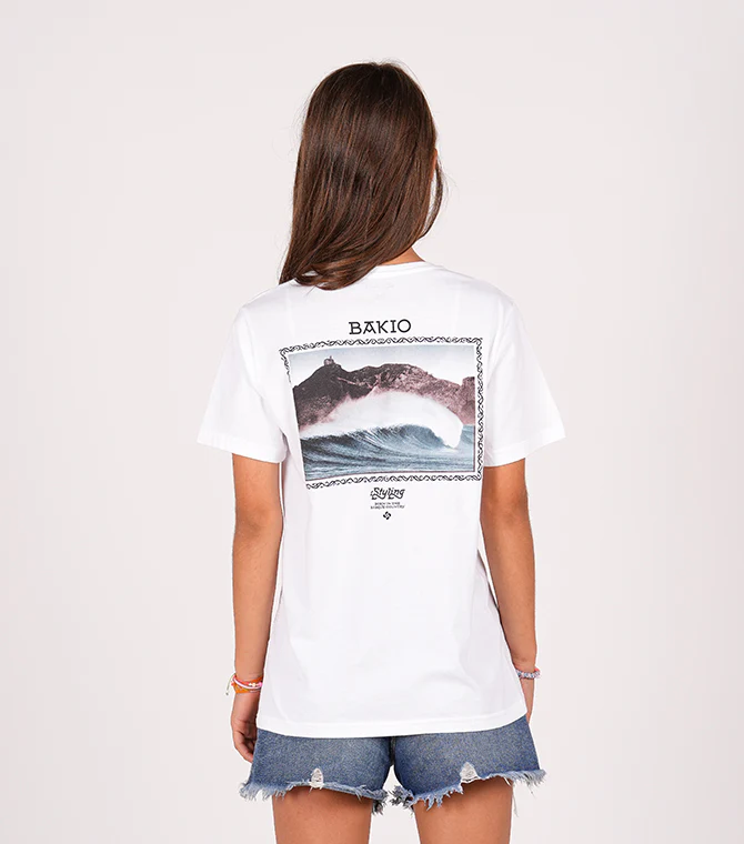 Camiseta Bakio - Blanco - Image 3