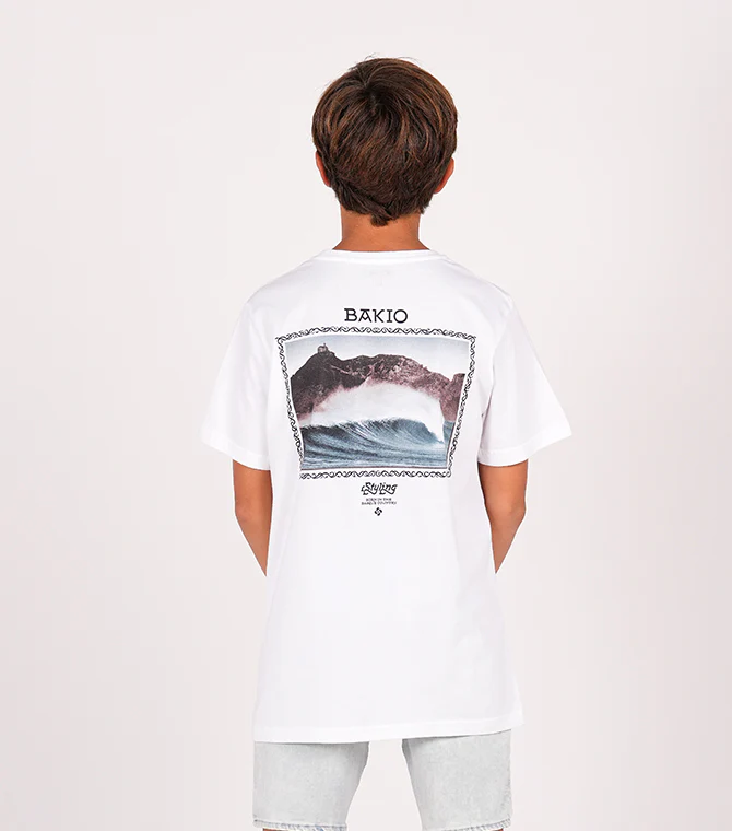 Camiseta Bakio - Blanco - Image 4