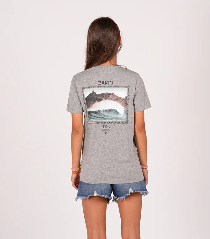 Camiseta Bakio - Gris - Image 4