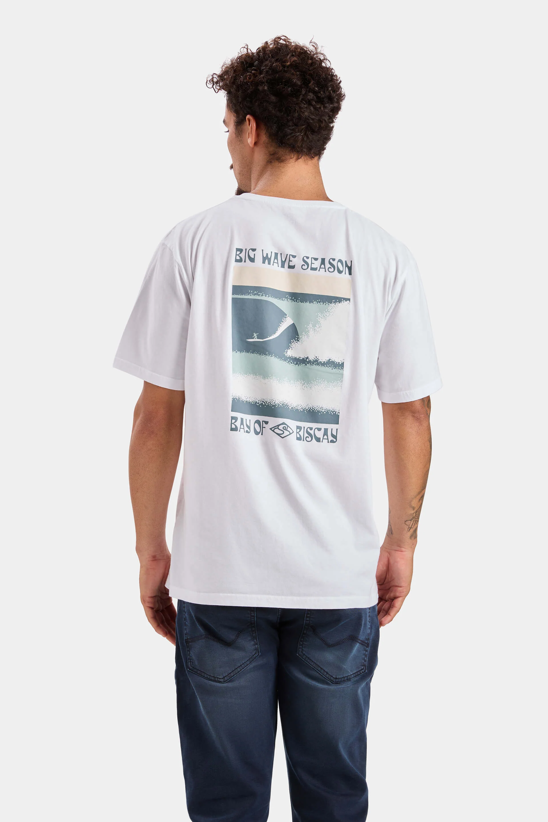 Camiseta Big Wave - Blanco - Image 3