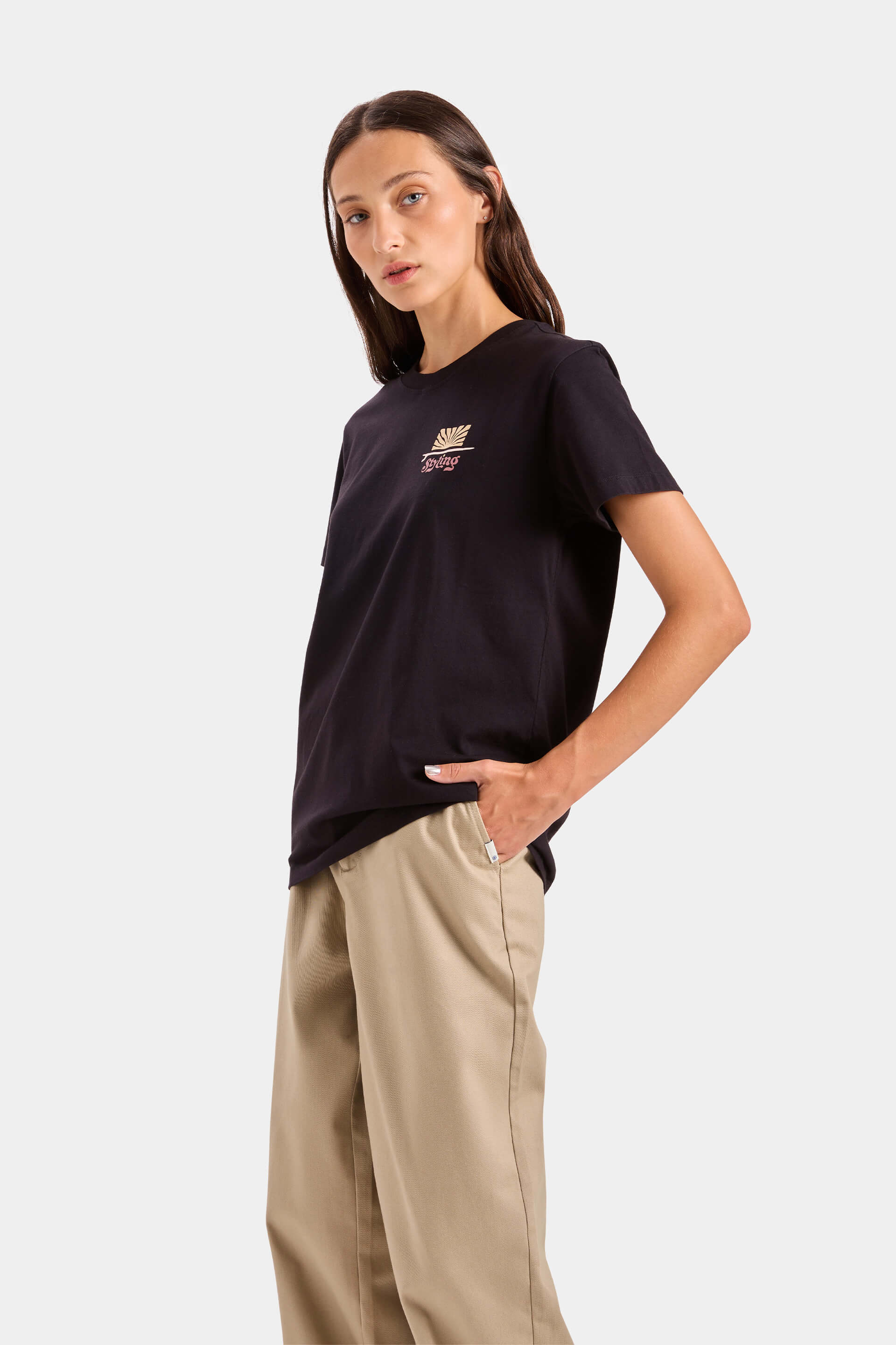 Camiseta Groovy - Negro - Image 3