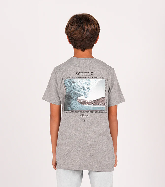 Camiseta Sopela - Gris - Image 3