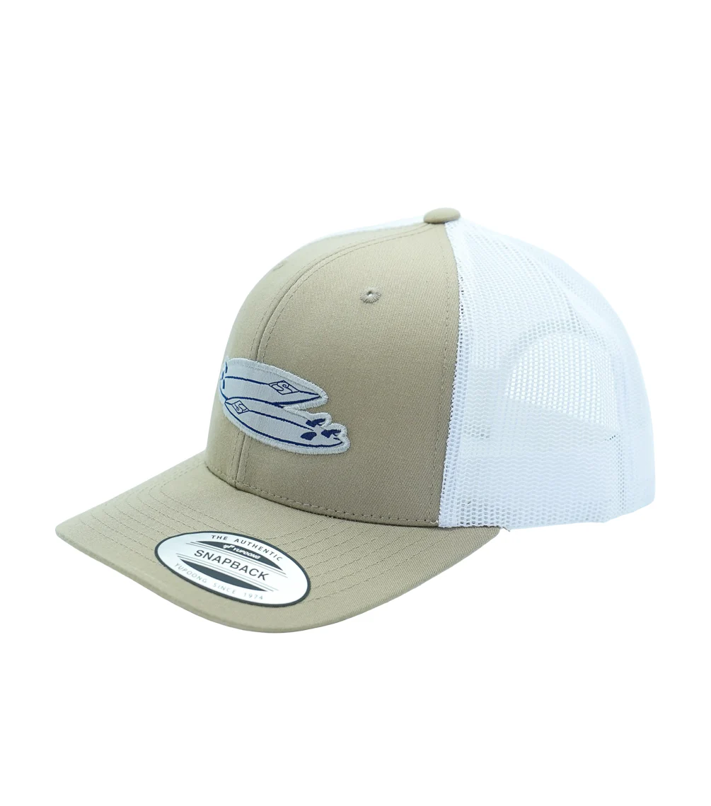 Gorra Styling Surf Patch - Camel y blanco - Image 2