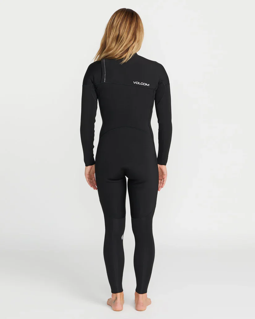 Integral Volcom 4/3mm Chest Zip Fullsuit - black - Image 4