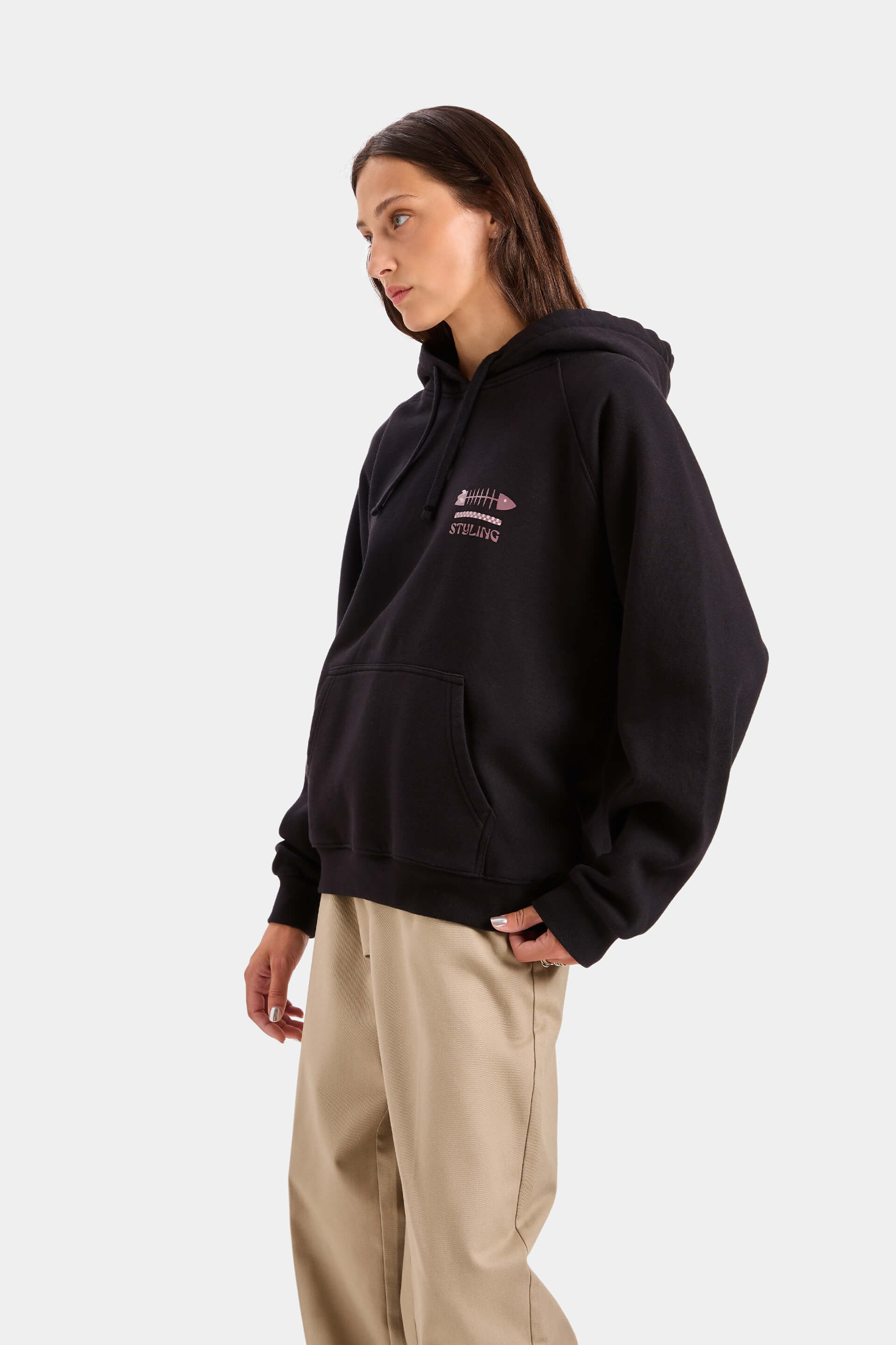 Sudadera Fish Stick - Negro - Image 3