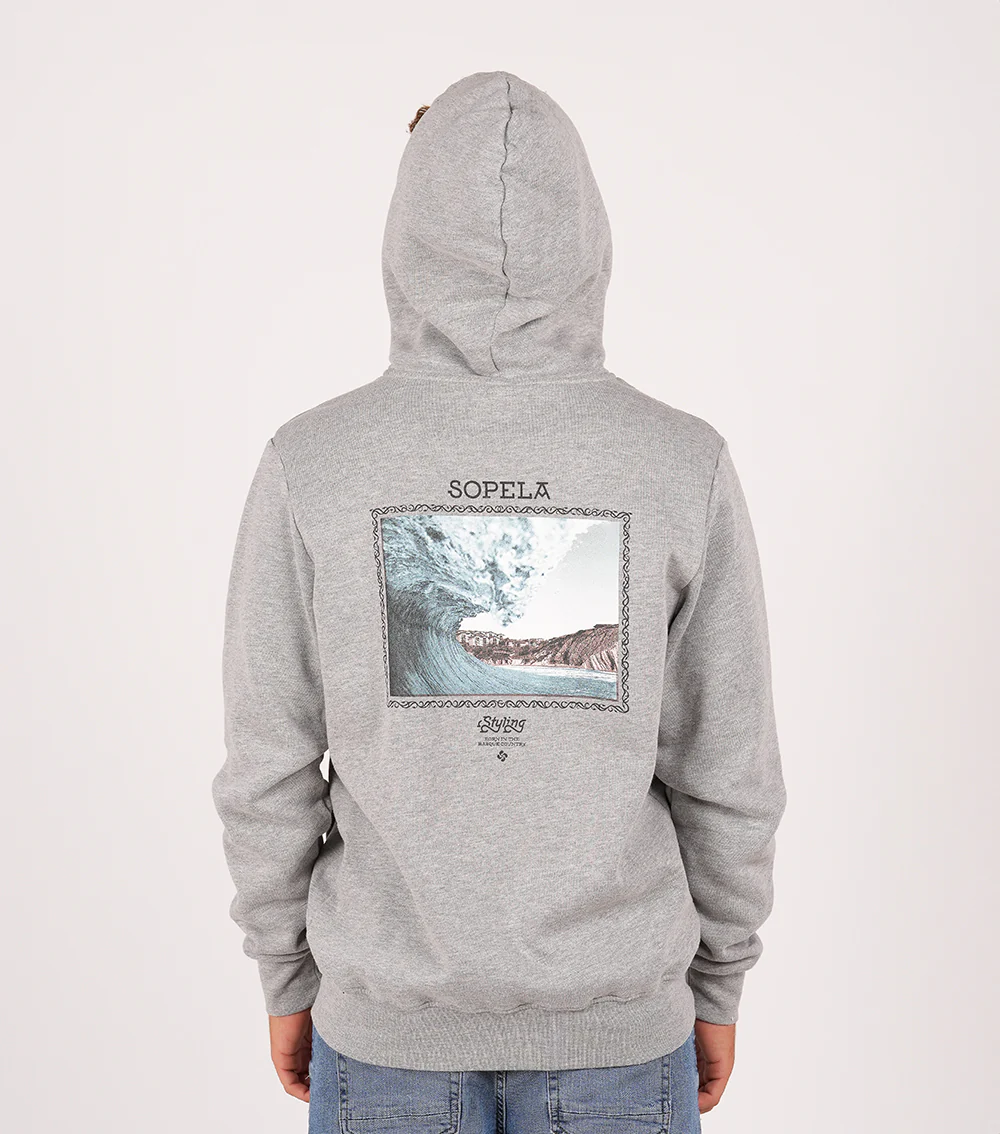 Sudadera Sopela - Gris - Image 3