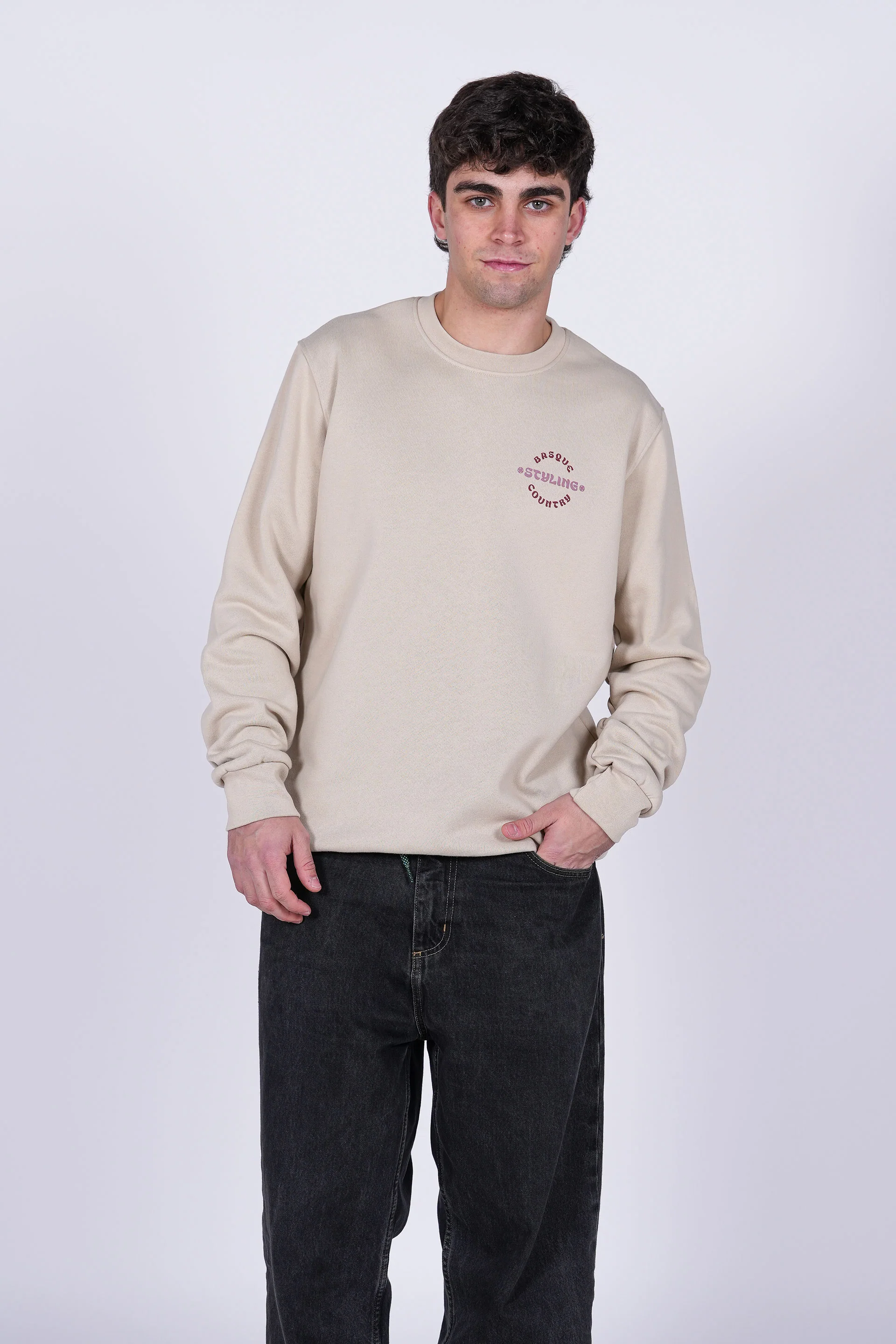 Sudadera Surf Home Crew - Piedra - Image 4