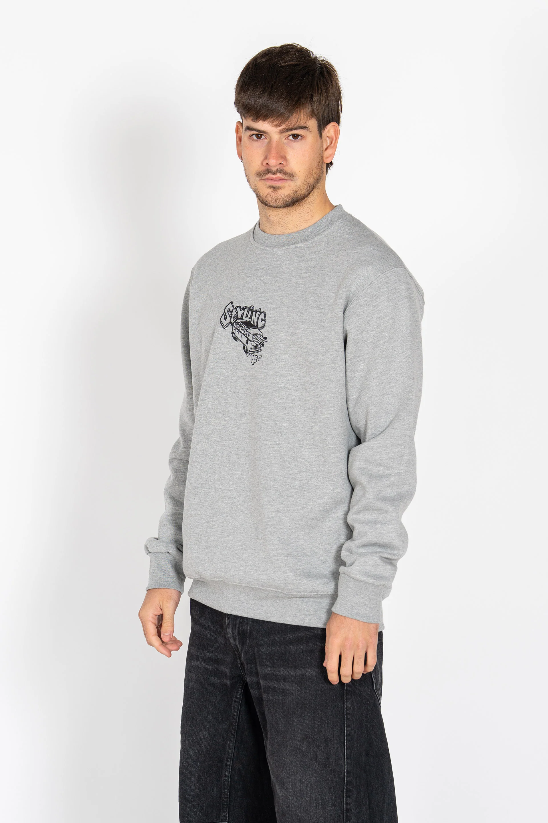 Sudadera Van - Heather Grey - Image 3