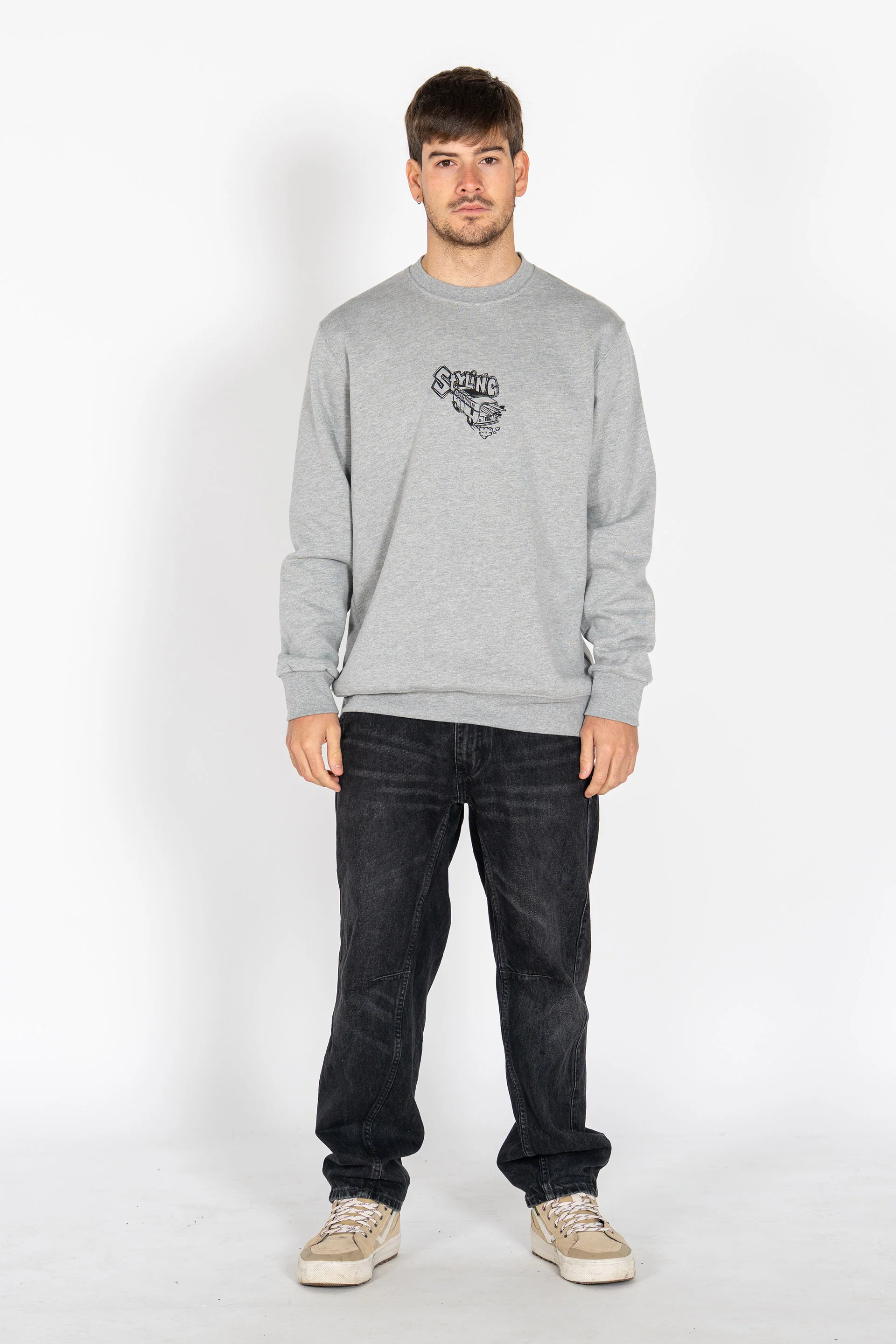 Sudadera Van - Heather Grey - Image 4