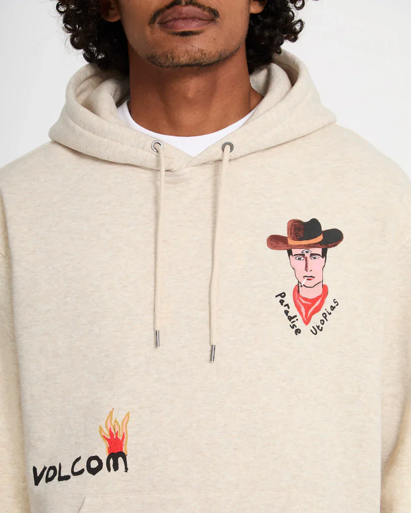 Sudadera Volcom Mickey Mason - dust heather - Image 3