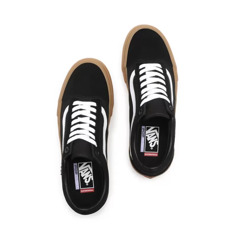 Zapatillas Vans Skate Old Skool - black/gum - Image 3