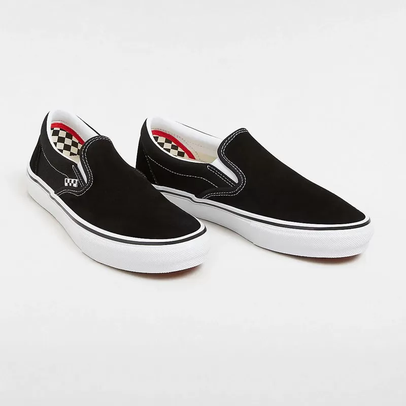 Zapatillas Vans Skate Slip-on - black/white - Image 4